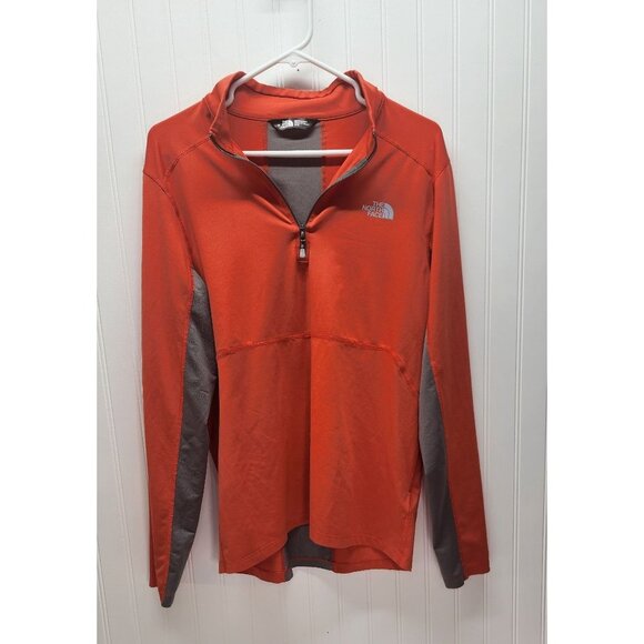 The North Face 1/4 Zip Men's Shirt Medium - Picture 10 of 14